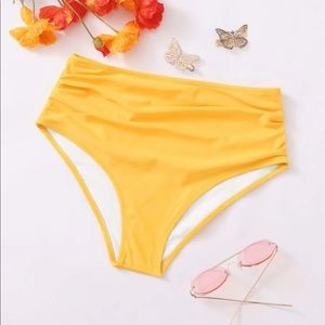High waisted, full coverage bikini bottoms!